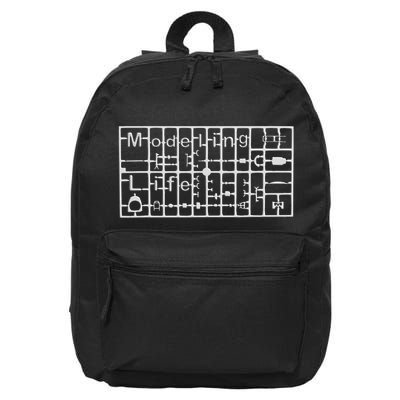 Modeling Life For Plastic Model Kit Enthusiast 16 in Basic Backpack