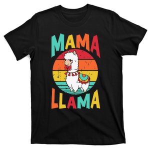 Mama Llama Funny Mother's Day Mom Birthday T-Shirt