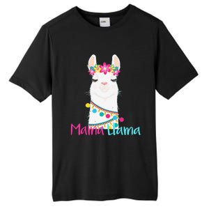 Mama Llama Funny Mother's Day Mom Birthday Tall Fusion ChromaSoft Performance T-Shirt