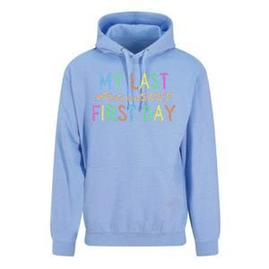 My Last First Day Of School Retired Teacher 2025 Retirement Unisex Surf Hoodie