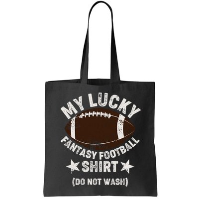 My Lucky Fantasy Football Shirt Do Not Wash Bag