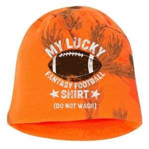 My Lucky Fantasy Football Shirt Do Not Wash Kati - Camo Knit Beanie