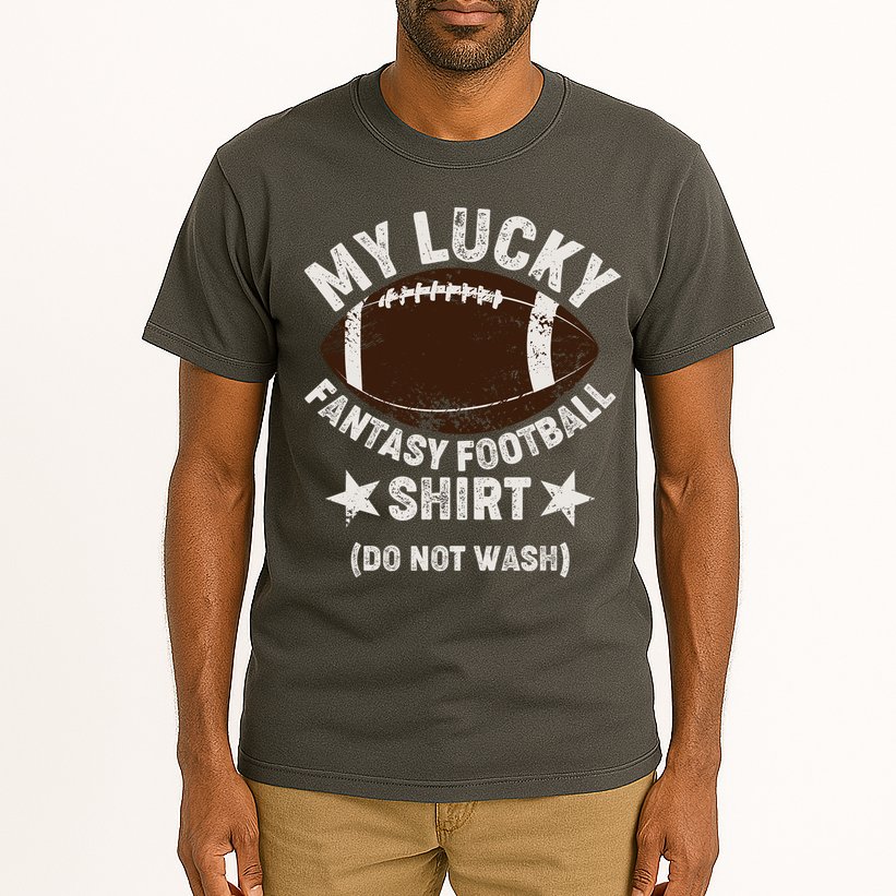 My Lucky Fantasy Football Shirt Do Not Wash Tall T-Shirt