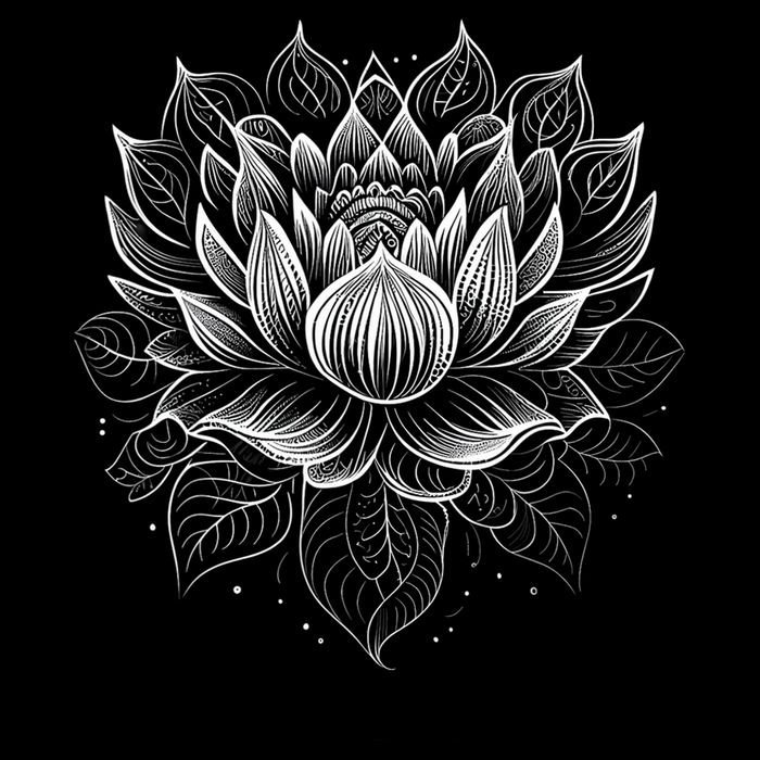 Mandala Lotus Flower Tees For Men Women Girls Doggie Tank