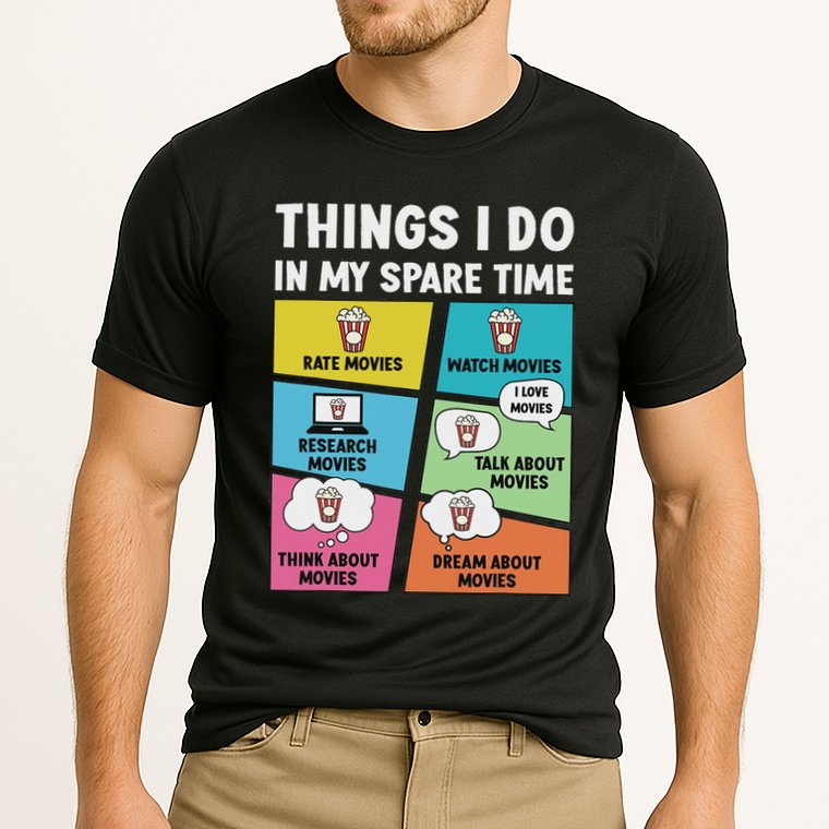 Movie Lover Film Enthusiast Cinema Lover Cinephile Cooling Performance Crew T-Shirt