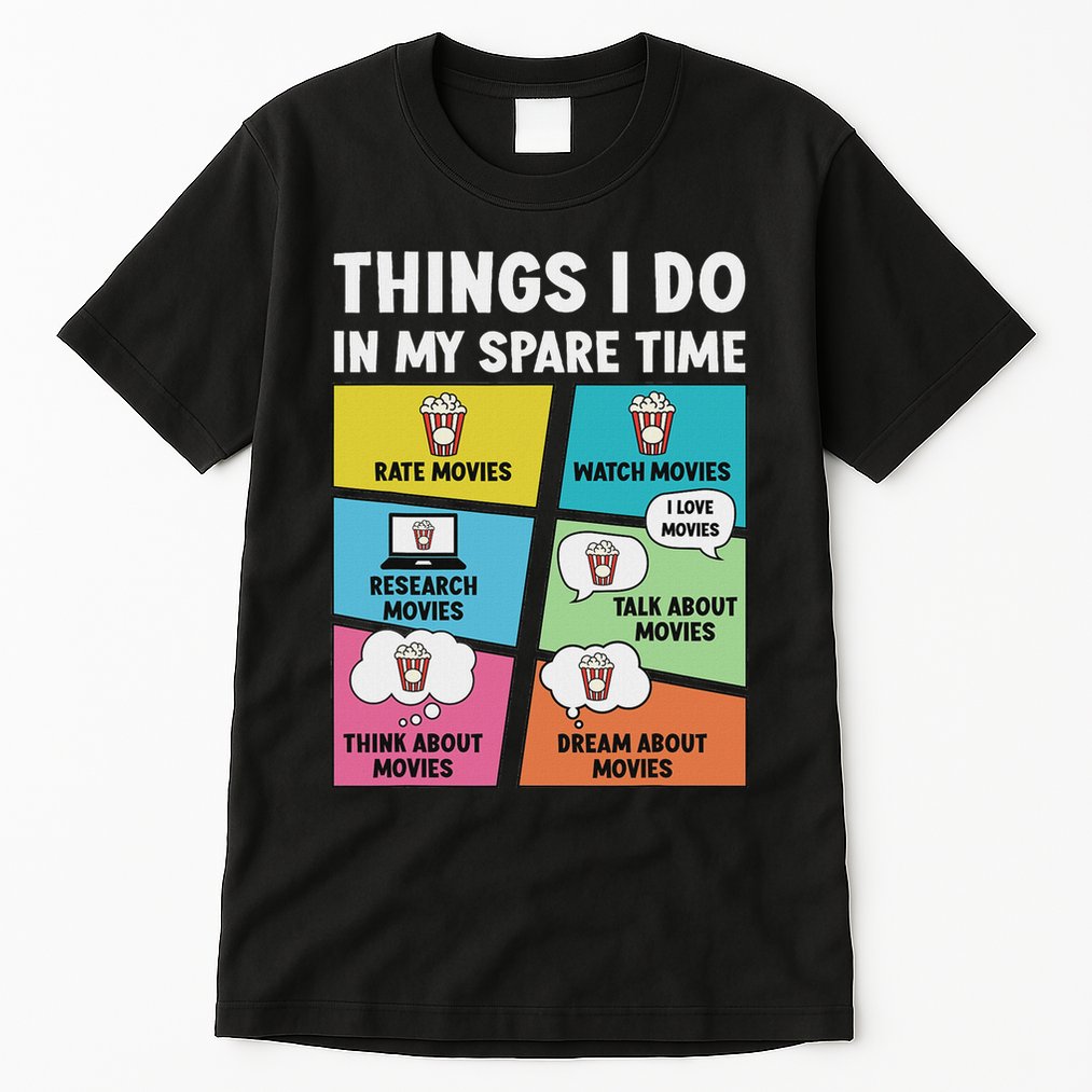 Movie Lover Film Enthusiast Cinema Lover Cinephile Tall T-Shirt