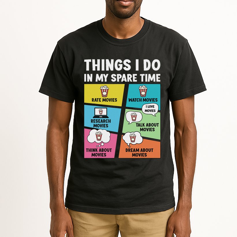 Movie Lover Film Enthusiast Cinema Lover Cinephile Tall T-Shirt