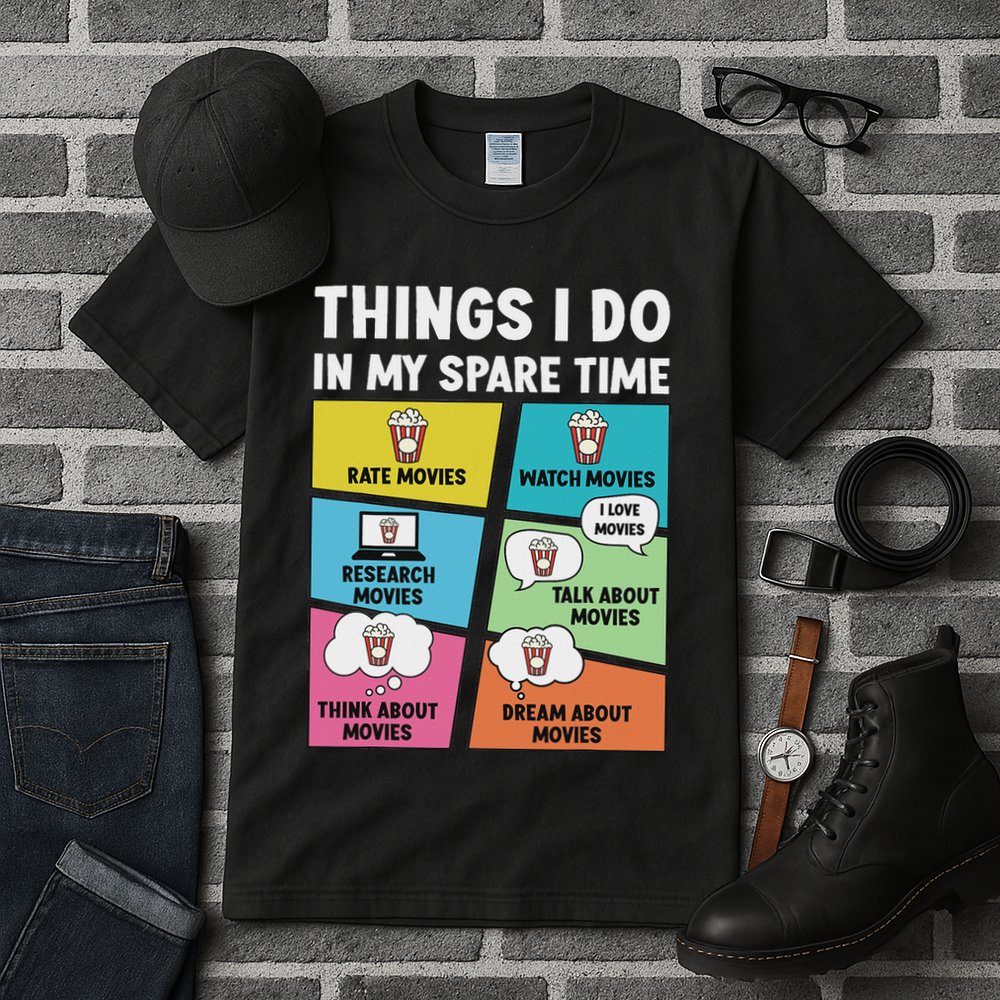 Movie Lover Film Enthusiast Cinema Lover Cinephile Tall T-Shirt
