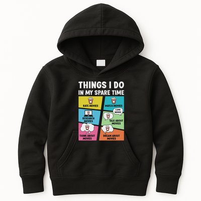 Movie Lover Film Enthusiast Cinema Lover Cinephile Kids Hoodie