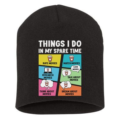 Movie Lover Film Enthusiast Cinema Lover Cinephile Short Acrylic Beanie