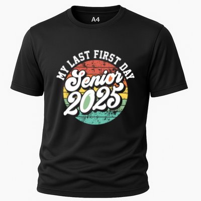My Last First Day School Senior 2025 Class Of 2025 Vintage Great Gift Performance Shirt