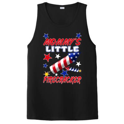 Mommys Little Firecracker 4th Of July Fun Birthday Gift PosiCharge Competitor Tank