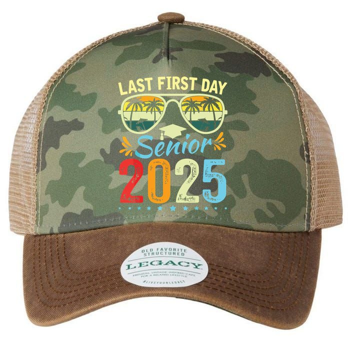 My Last First Day Senior 2025 Back To School Class Of 2025 Legacy Tie Dye Trucker Hat