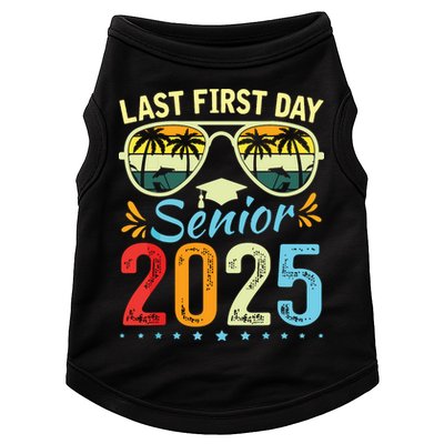 My Last First Day Senior 2025 Back To School Class Of 2025 Doggie Tank
