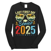 My Last First Day Senior 2025 Back To School Class Of 2025 Long Sleeve Shirt