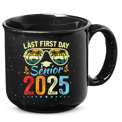 My Last First Day Senior 2025 Back To School Class Of 2025 15oz Campfire Ceramic Mug