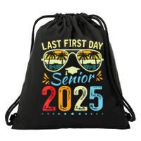 My Last First Day Senior 2025 Back To School Class Of 2025 Drawstring Bag