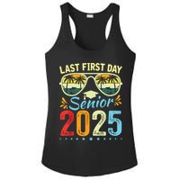 My Last First Day Senior 2025 Back To School Class Of 2025 Ladies PosiCharge Competitor Racerback Tank