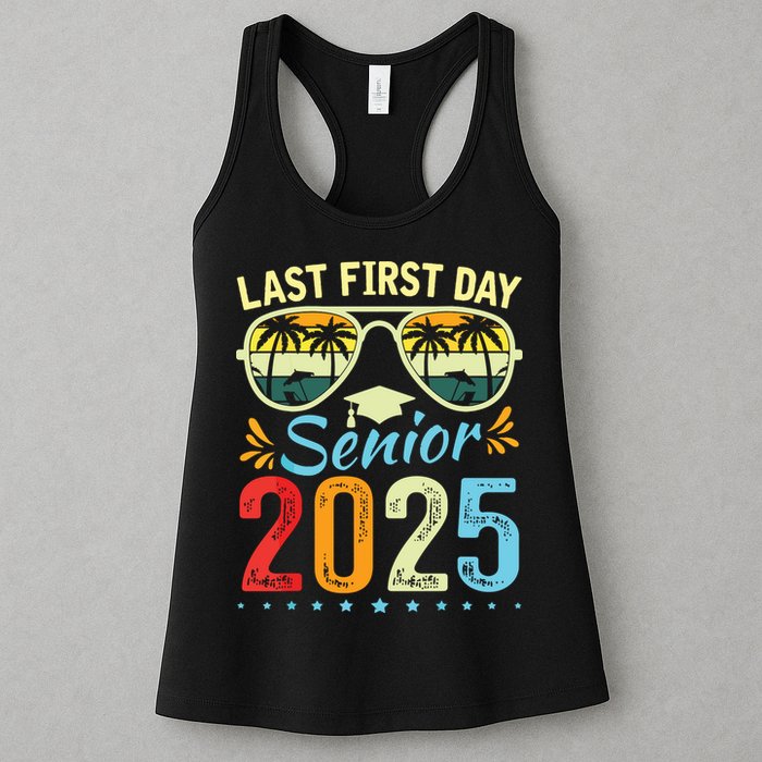 My Last First Day Senior 2025 Back To School Class Of 2025 Womens Tank Top