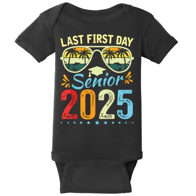 My Last First Day Senior 2025 Back To School Class Of 2025 Baby Bodysuit