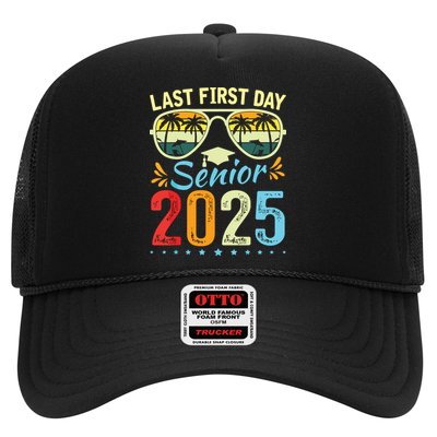 My Last First Day Senior 2025 Back To School Class Of 2025 Trucker Hat