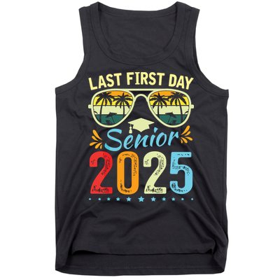 My Last First Day Senior 2025 Back To School Class Of 2025 Tank Top