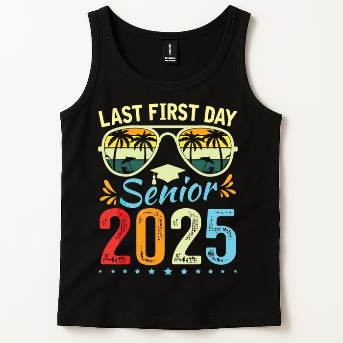 My Last First Day Senior 2025 Back To School Class Of 2025 Tank Top