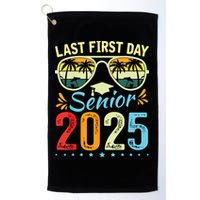 My Last First Day Senior 2025 Back To School Class Of 2025 Golf Towel