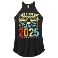 My Last First Day Senior 2025 Back To School Class Of 2025 Women's Perfect Tri Rocker Tank