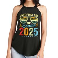 My Last First Day Senior 2025 Back To School Class Of 2025 Women's Perfect Tri Rocker Tank