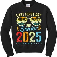 My Last First Day Senior 2025 Back To School Class Of 2025 Kids Sweatshirt