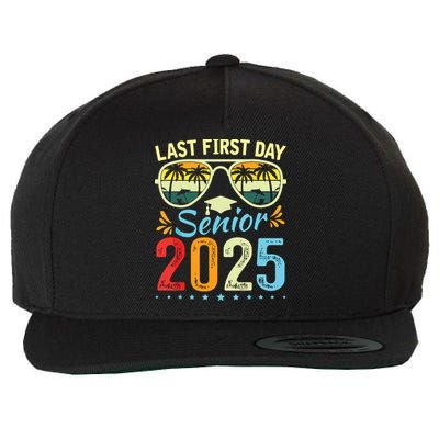My Last First Day Senior 2025 Back To School Class Of 2025 Wool Snapback Cap