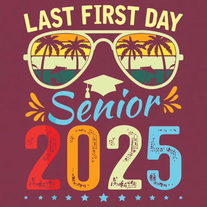 My Last First Day Senior 2025 Back To School Class Of 2025 16oz Travel Tumbler