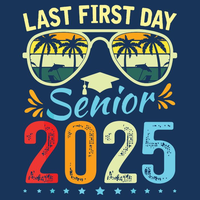 My Last First Day Senior 2025 Back To School Class Of 2025 Infant Baby Jersey Bodysuit