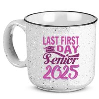 My Last First Day Senior Back To School 2025 Class Of 2025 15oz Campfire Ceramic Mug