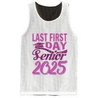 My Last First Day Senior Back To School 2025 Class Of 2025 Mesh Reversible Basketball Jersey Tank