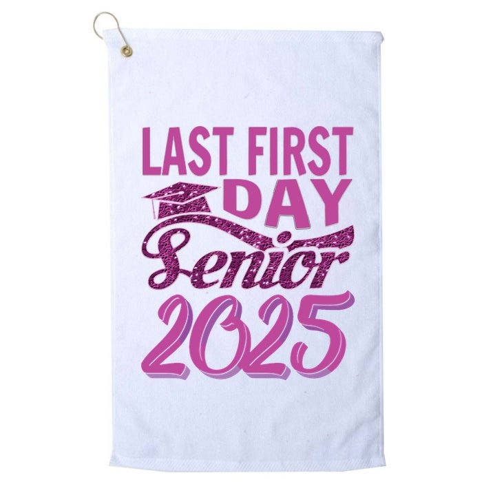 My Last First Day Senior Back To School 2025 Class Of 2025 Golf Towel