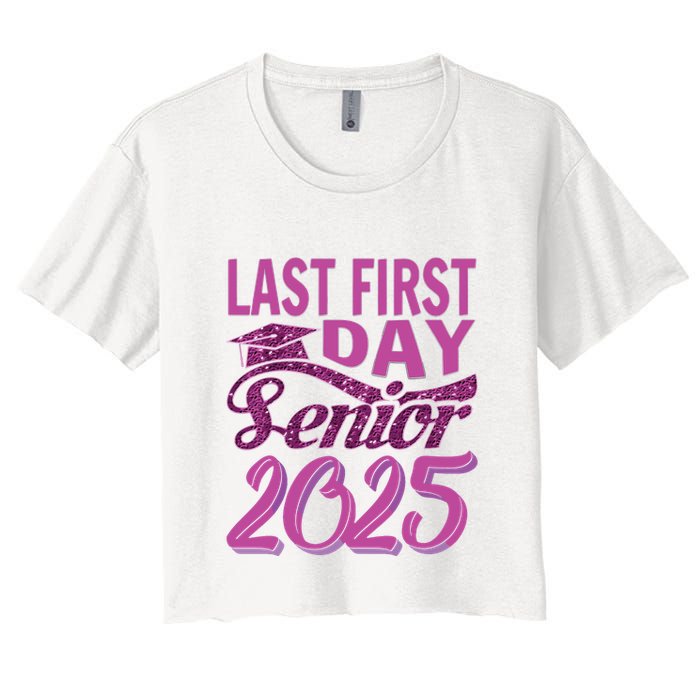 My Last First Day Senior Back To School 2025 Class Of 2025 Crop Top