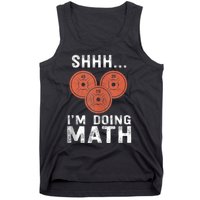 Math Lover Gym Weightlifting Funny Quote Workout Exercise Tank Top