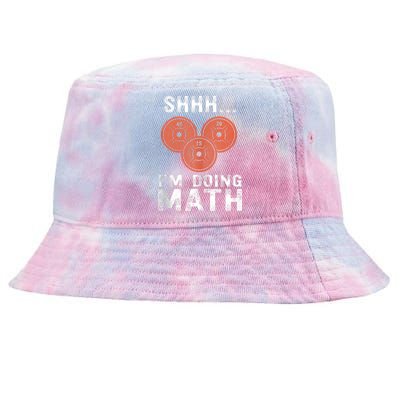 Math Lover Gym Weightlifting Funny Quote Workout Exercise Tie-Dyed Bucket Hat