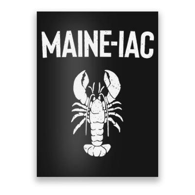 Maine Lobster Gift Lobster Fishing Trip Lobstering Fisherman Poster