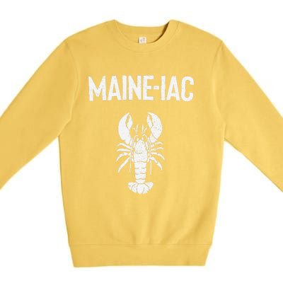 Maine Lobster Gift Lobster Fishing Trip Lobstering Fisherman Premium Crewneck Sweatshirt