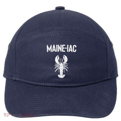 Maine Lobster Gift Lobster Fishing Trip Lobstering Fisherman 7-Panel Snapback Hat