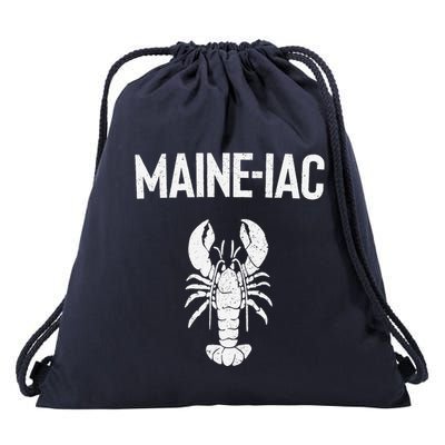 Maine Lobster Gift Lobster Fishing Trip Lobstering Fisherman Drawstring Bag