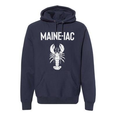 Maine Lobster Gift Lobster Fishing Trip Lobstering Fisherman Premium Hoodie