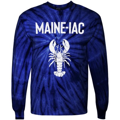 Maine Lobster Gift Lobster Fishing Trip Lobstering Fisherman Tie-Dye Long Sleeve Shirt