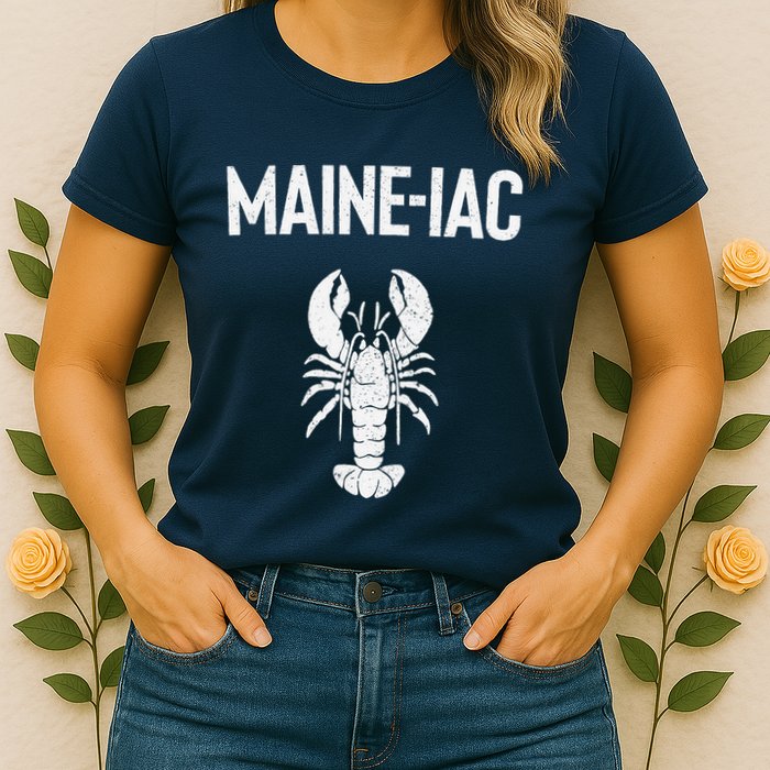 Maine Lobster Gift Lobster Fishing Trip Lobstering Fisherman Womens T-Shirt