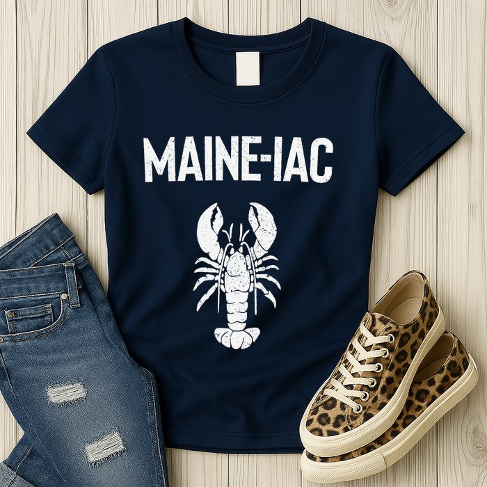Maine Lobster Gift Lobster Fishing Trip Lobstering Fisherman Womens T-Shirt