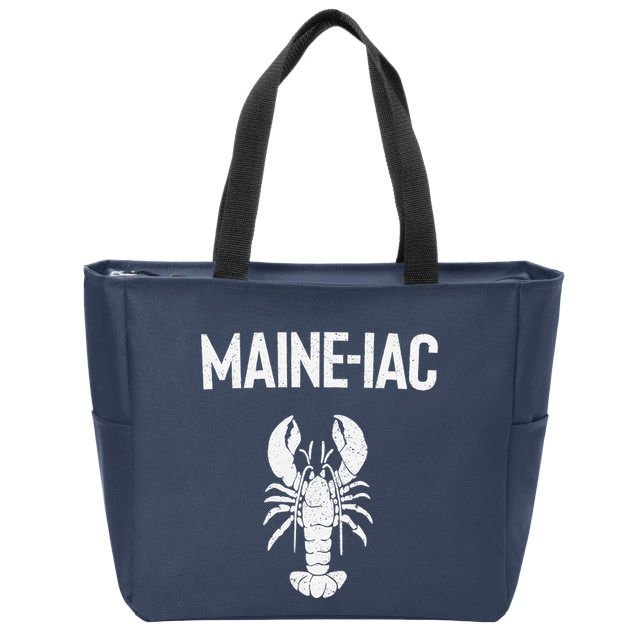 Maine Lobster Gift Lobster Fishing Trip Lobstering Fisherman Zip Tote Bag