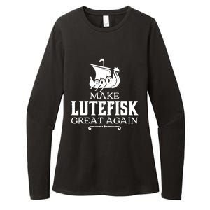 Make Lutefisk Great Again Womens CVC Long Sleeve Shirt